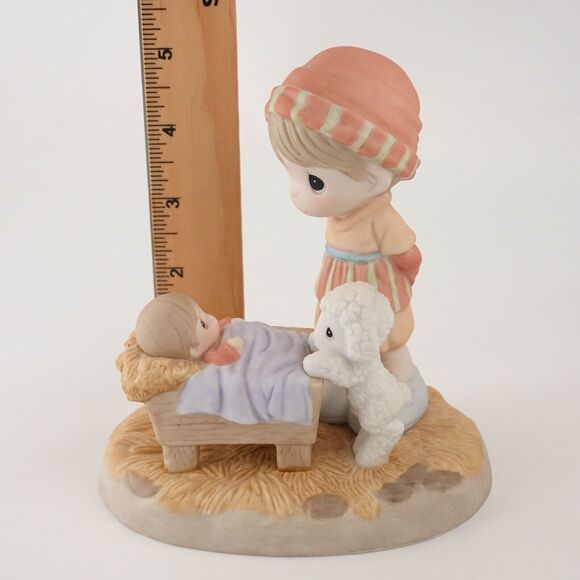 RARE Precious Moments "Come Let Us Adore Him" #101049 Child Jesus 5" - Picture 6 of 16
